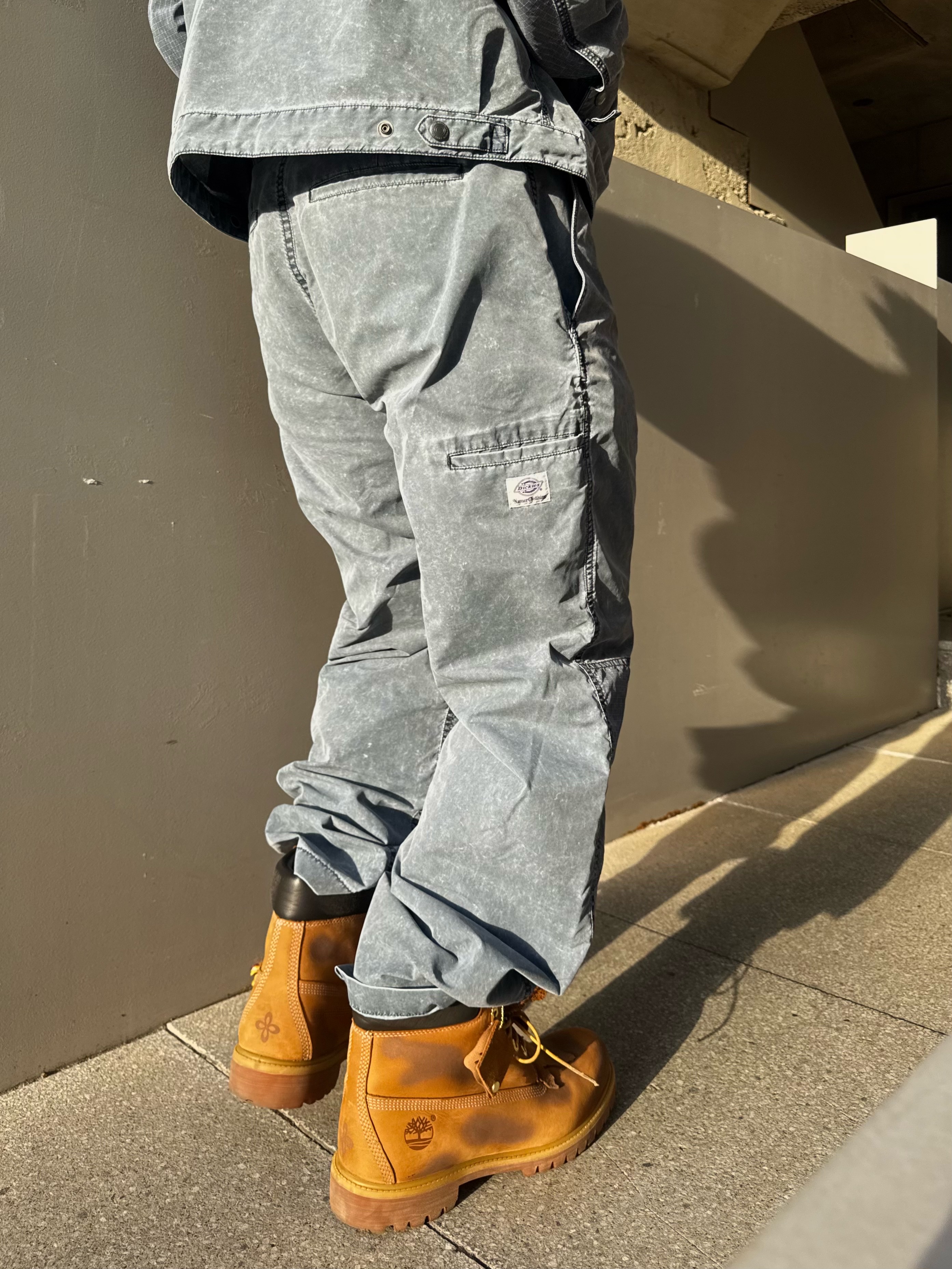 Human Made Duck Work Cap Brown, Timberland x Surgery 6 inch Boot Yellow - Wide 착용 스타일 - 2