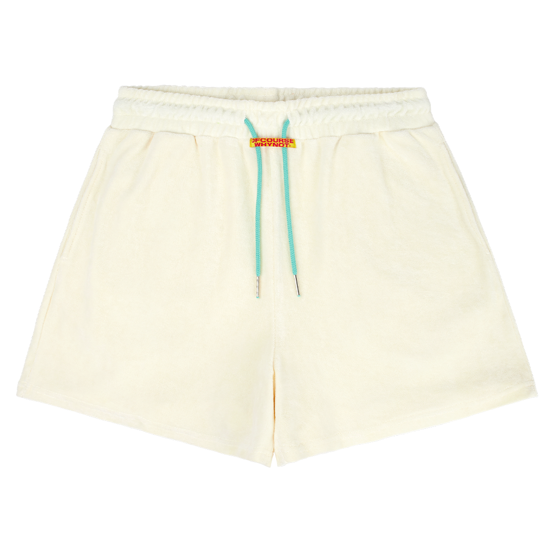 OW42PDF05_IV ofcoursewhynot Everyday Holiday Mini Shorts Ivory