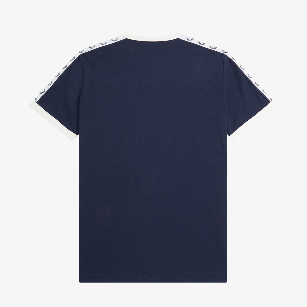 프레드페리 테잎 링어 티셔츠 카본 블루(Fred Perry Taped Ringer T-Shirt Carbon Blue) - 2