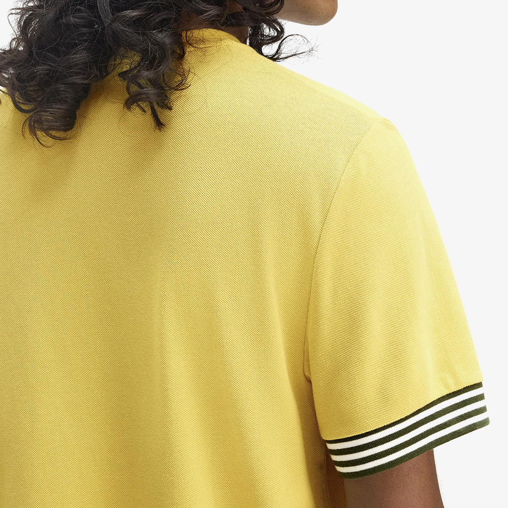 프레드페리 스트라이프 커프 티셔츠 허니콤(Fred Perry Striped Cuff T-Shirt Honeycomb) - 5