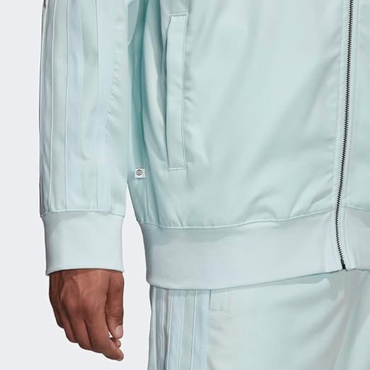 Adidas Adicolor Contempo Track Jacket Almost Blue - KR Sizing 착용 스타일 - 2