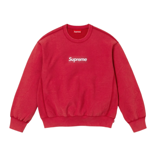 슈프림 스몰 박스 크루넥 마룬 - 24FW | Supreme | KREAM 슈프림 스몰 박스 크루넥 마룬 - 24FW | Supreme | KREAM
