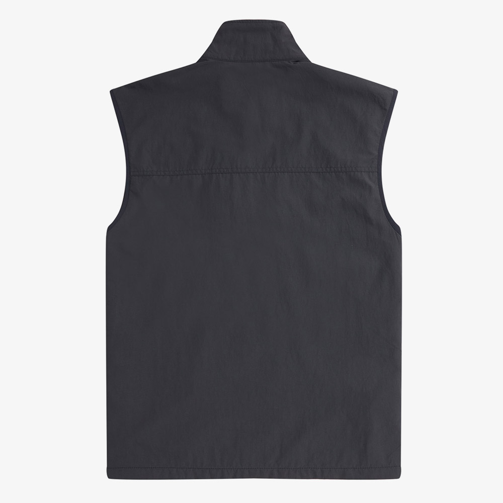 프레드페리 나일론 하이넥 베스트 앵커그레이(Fred Perry Nylon Gilet Anchor Grey) - 3