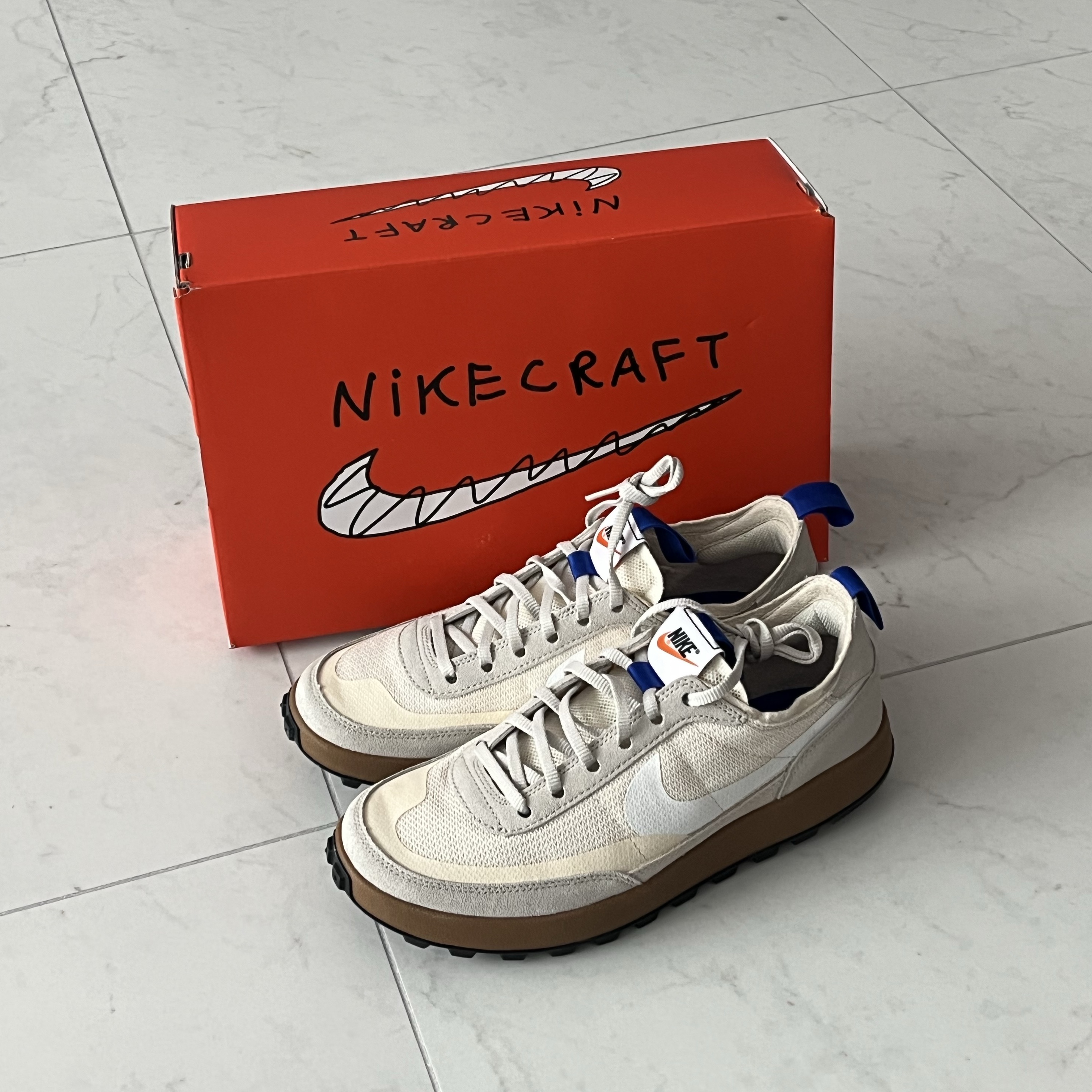 Nike x Tom Sachs General Purpose Shoe Light Cream 착용 스타일