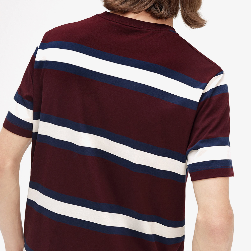 프레드페리 볼드 스트라이프 티셔츠 옥스블러드(Fred Perry Bold Stripe T-Shirt Oxblood) - 5
