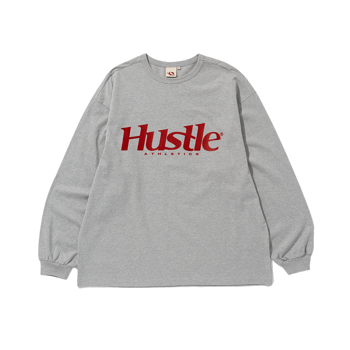 HSA1TLU001MG True Religion HS Logo Long Sleeve Melange