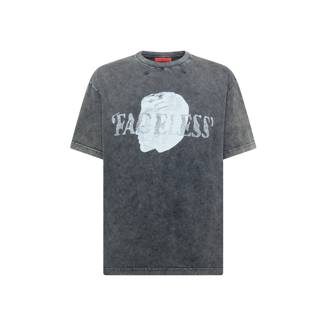 KM5BTSSKK06BK Kusikohc Faceless T-Shirt Black - 25SS