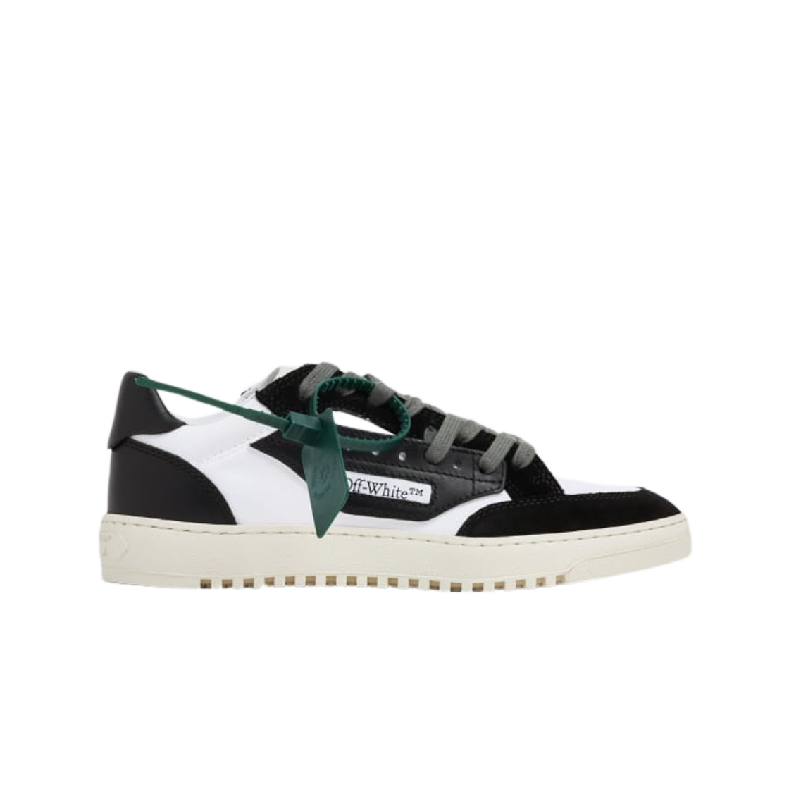 (W) 오프화이트 5.0 로우 스니커즈 블랙 화이트((W) Off-White 5.0 Low Sneakers Black White)