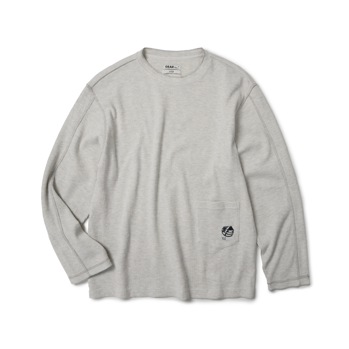 이티씨이 기어 포켓 와플 니트 아이보리(ETCE Gear Pocket Waffle Knit Ivory) - 1