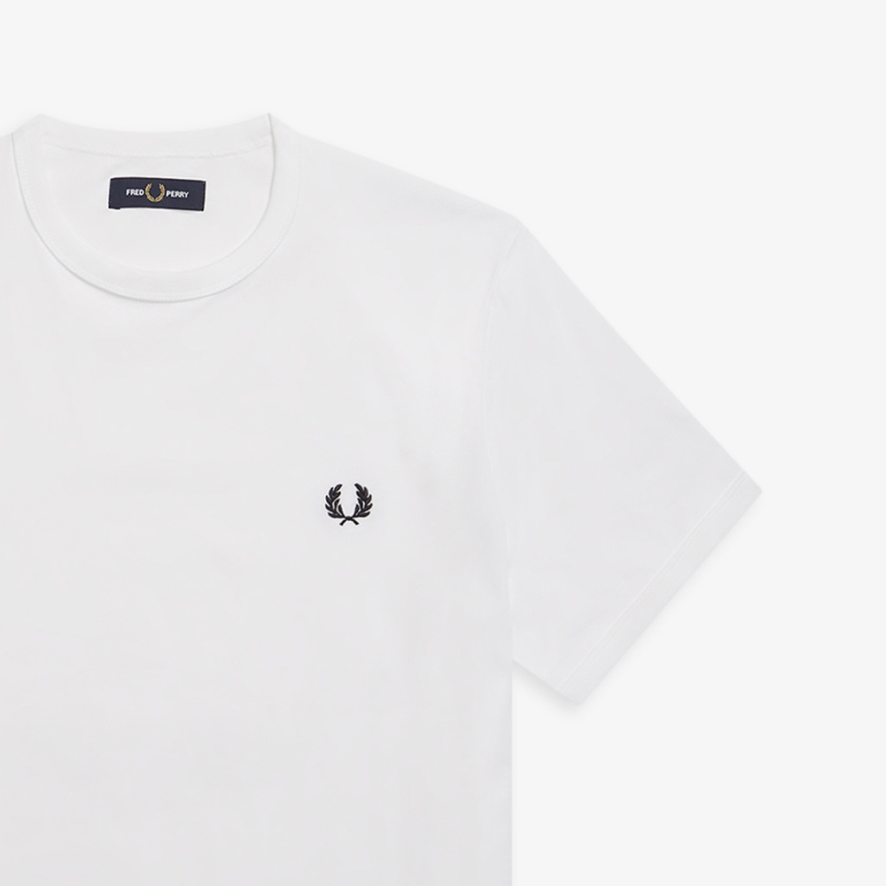프레드페리 링어 티셔츠 화이트(Fred Perry Ringer T-Shirt White) - 5