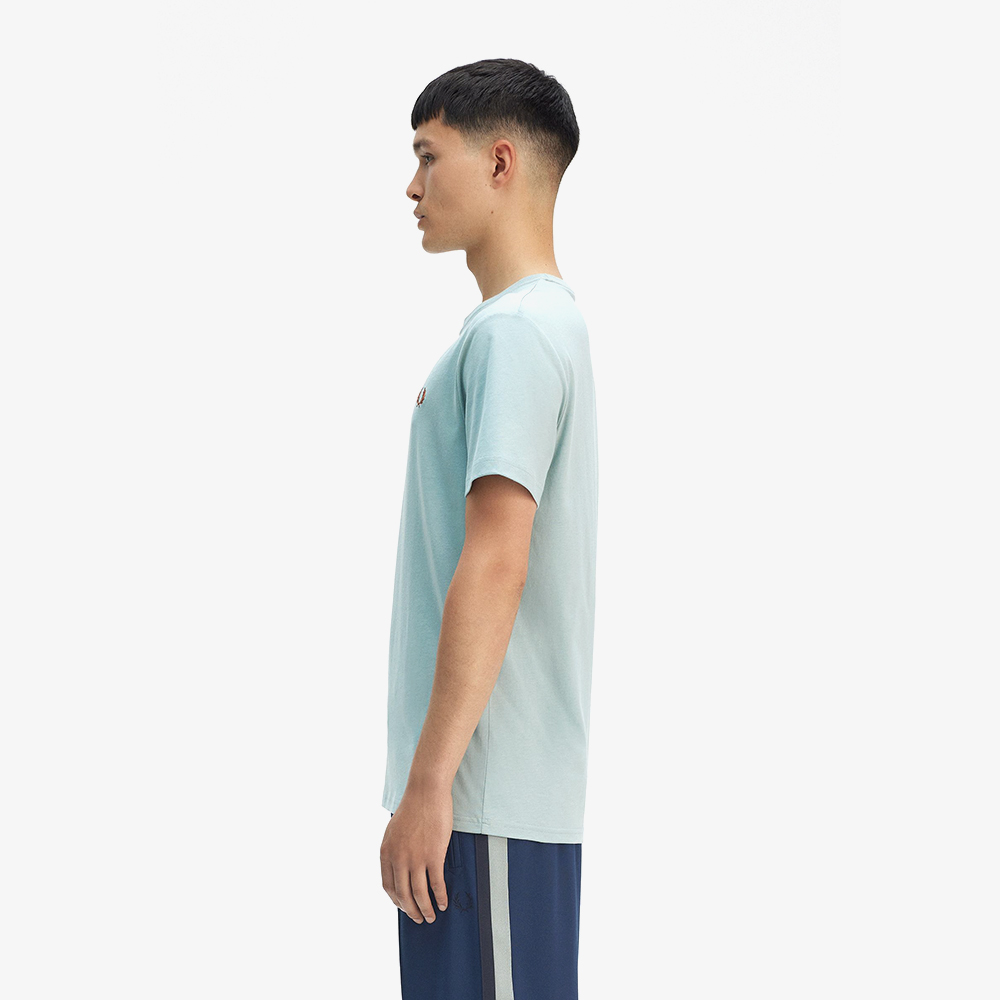 프레드페리 크루넥 티셔츠 실버 블루(Fred Perry Crew Neck T-Shirt Silver Blue) - 3