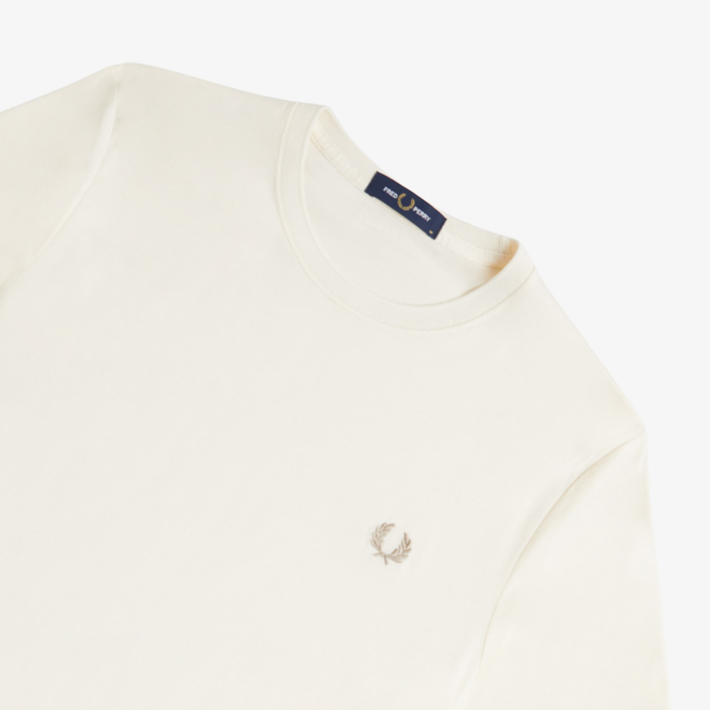 프레드페리 크루넥 티셔츠 에크루(Fred Perry Crew Neck T-Shirt Ecru) - 3