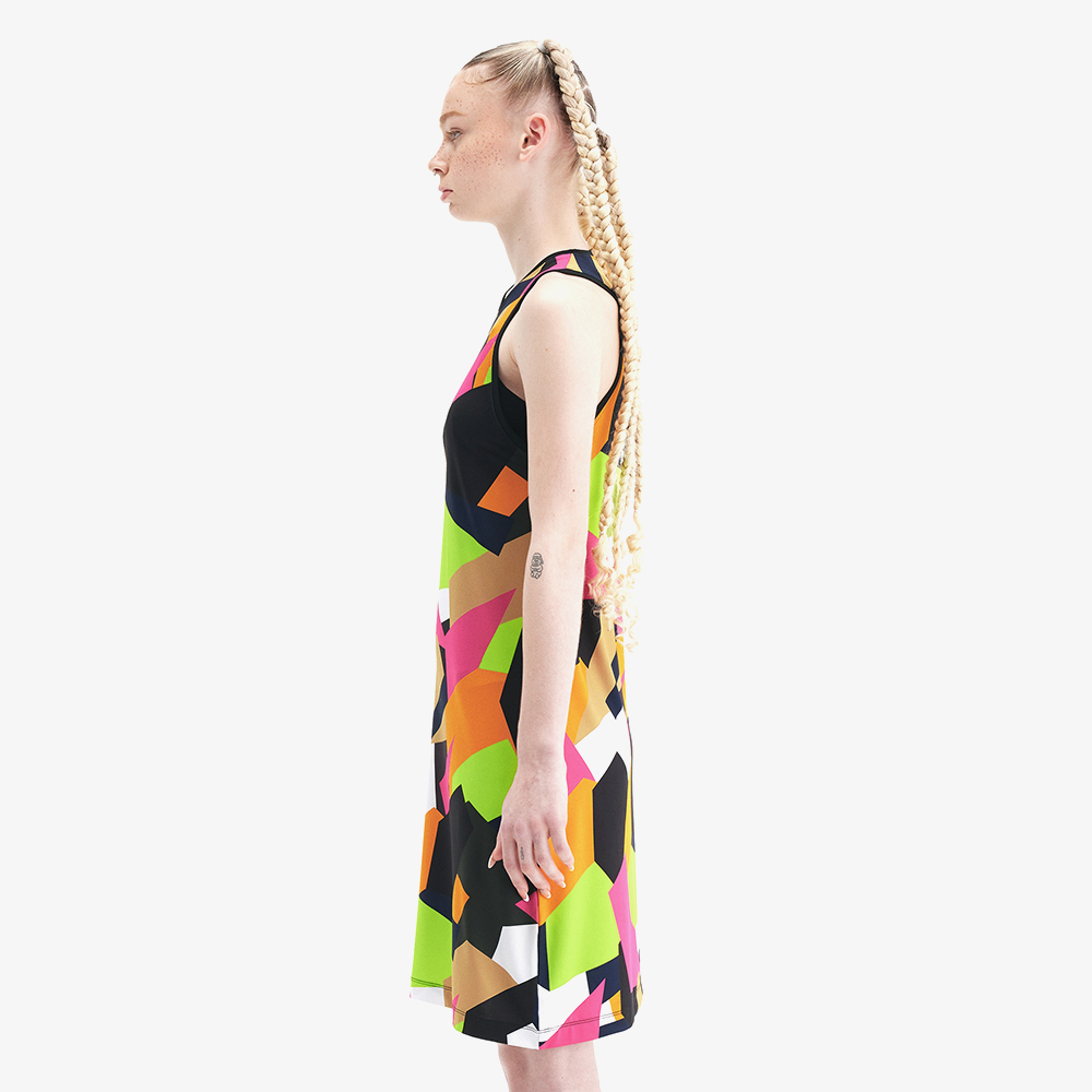프레드페리 우먼즈 테니스 프린트 드레스 테니스 블루(Fred Perry Womens Tennis Printed Dress Tennis Blue) - 3