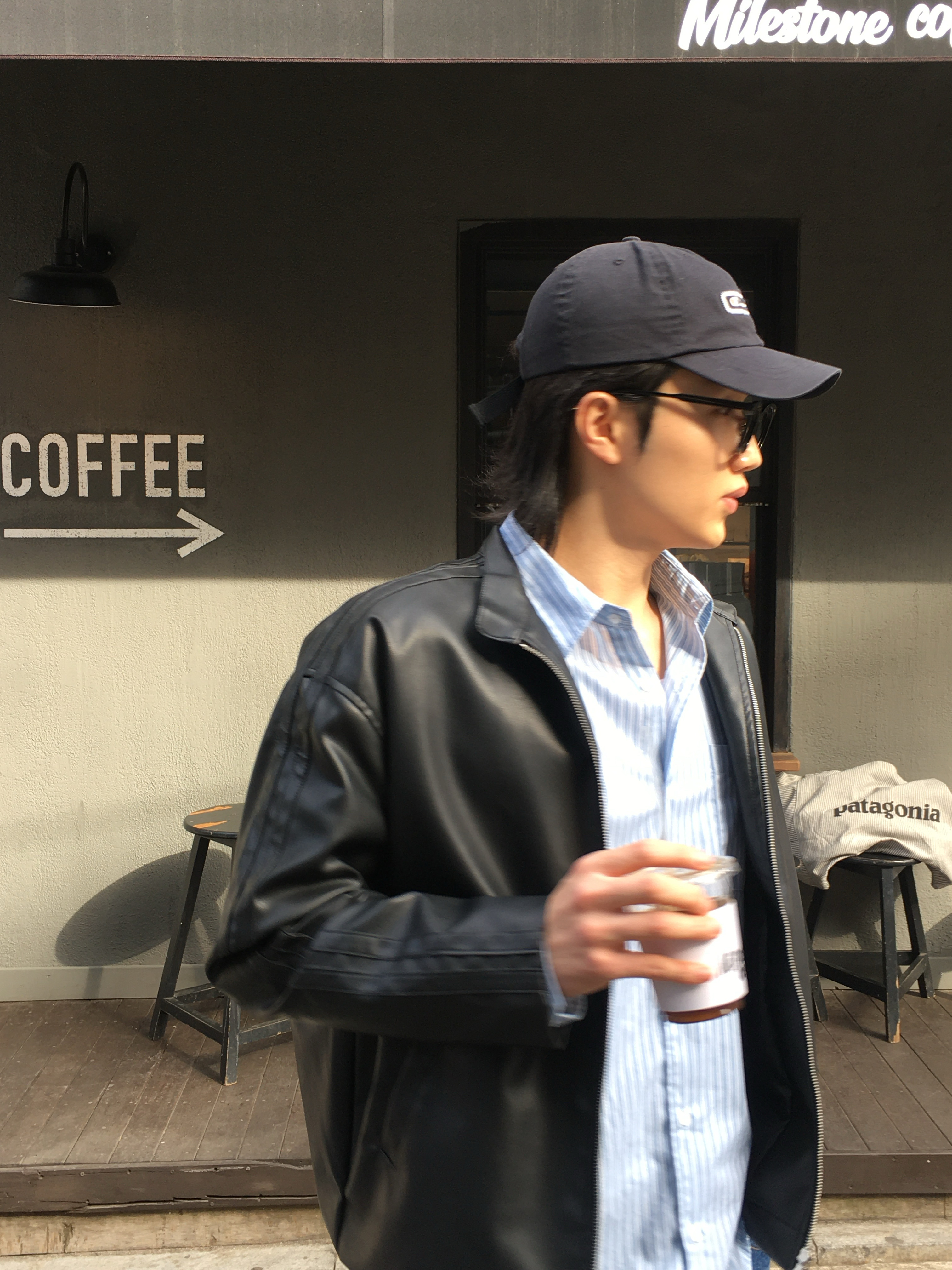 Salomon RX Snug Black Magnet, Patagonia Recycled Market Tote Bag Fitz Roy Icon Farrier Stripe Forge Grey 착용 스타일 - 2