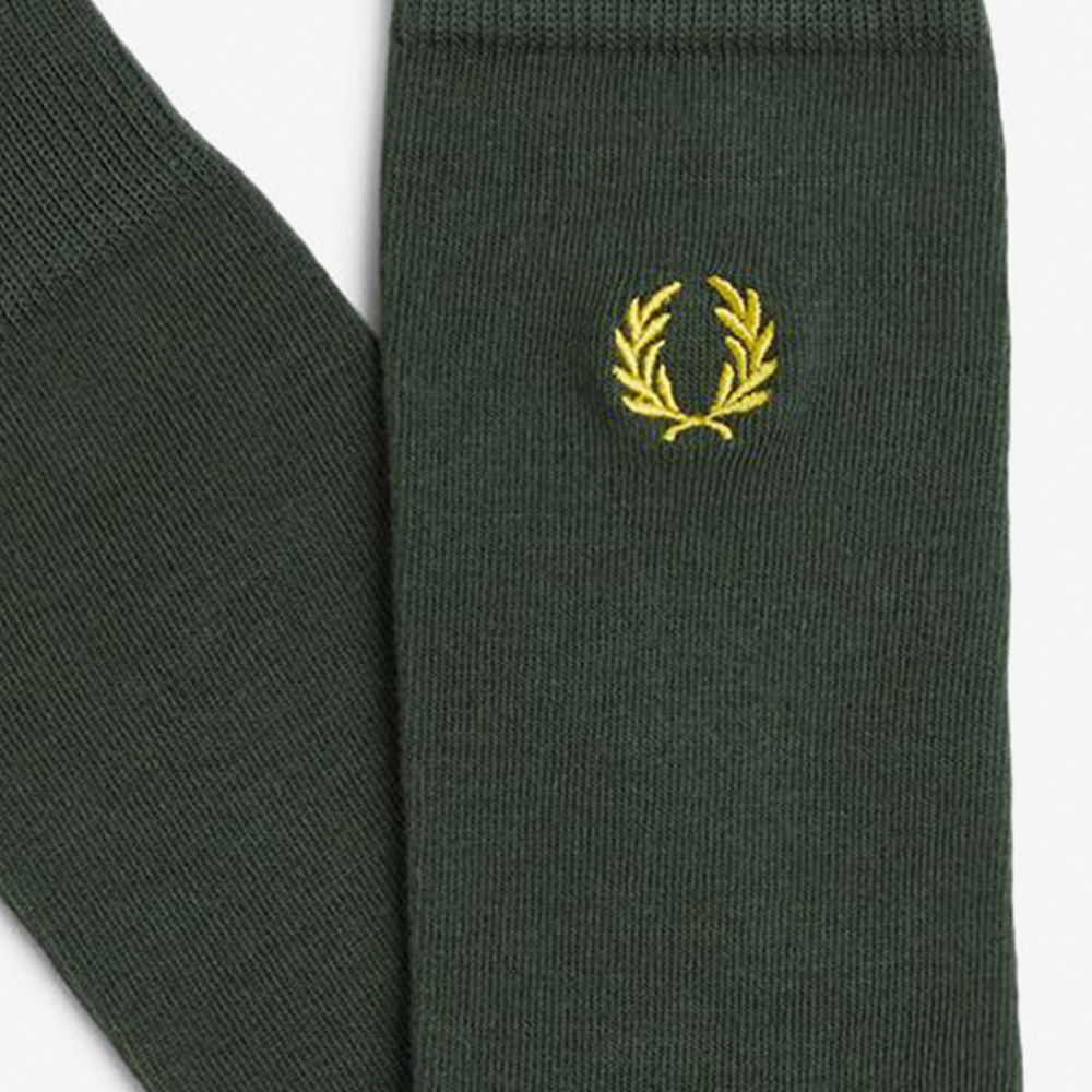 프레드페리 클래식 로렐 리스 삭스 코트 그린(Fred Perry Classic Laurel Wreath Sock Court Green) - 6