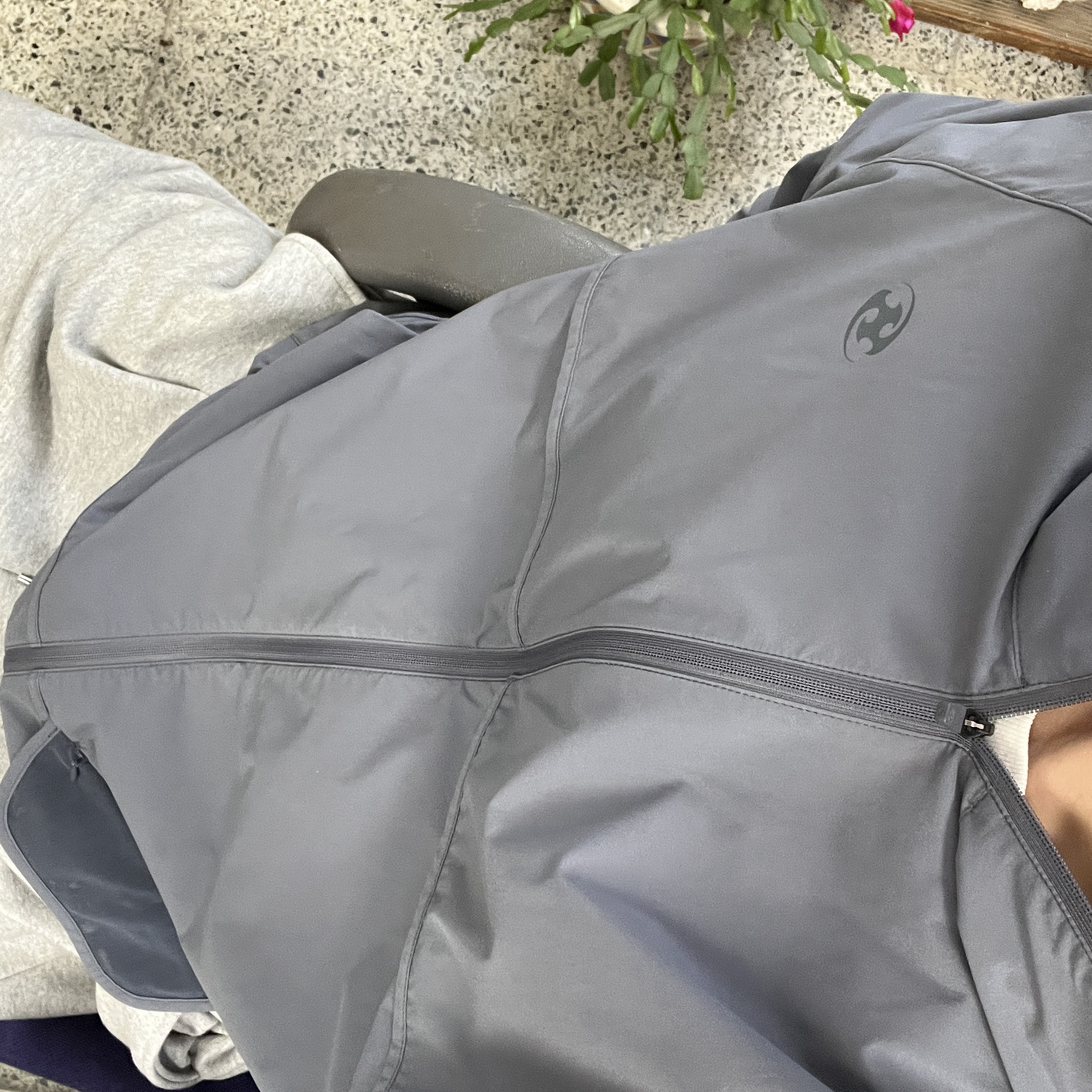 Sansan Gear Binding Jacket Steel Blue - 23SS 착용 스타일