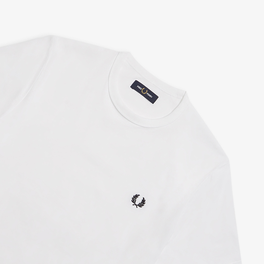 프레드페리 링어 티셔츠 화이트(Fred Perry Ringer T-Shirt White) - 3