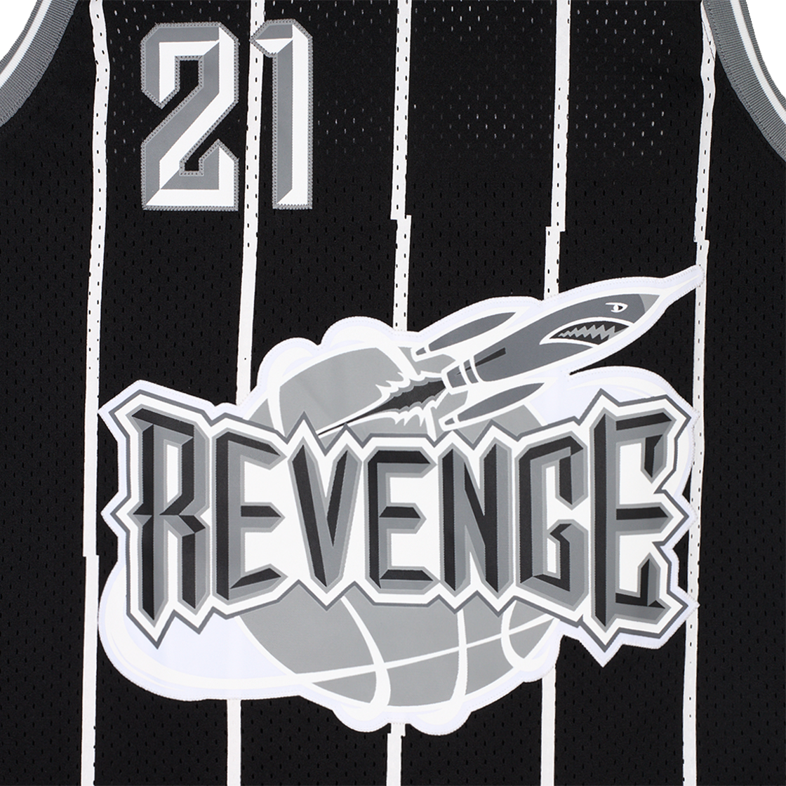 KM5BTSSRG01BK Revenge Embroidered Jersey Black - 25SS - #5