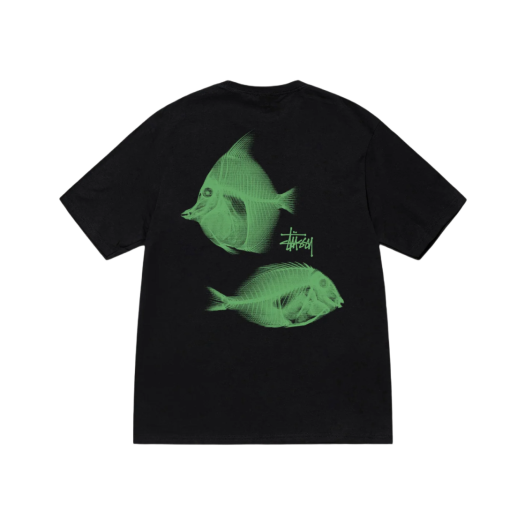 Stussy X-Ray Fishin T-shirt Black