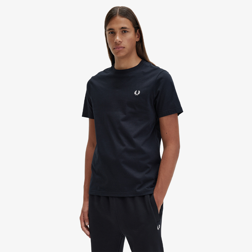 프레드페리 크루넥 티셔츠 블랙(Fred Perry Crew Neck T-Shirt Black) - 4