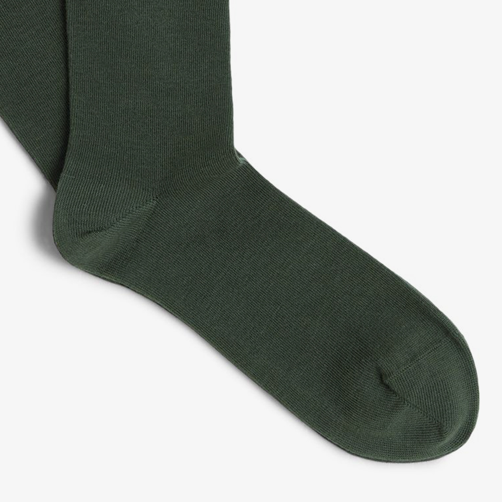 프레드페리 클래식 로렐 리스 삭스 코트 그린(Fred Perry Classic Laurel Wreath Sock Court Green) - 4