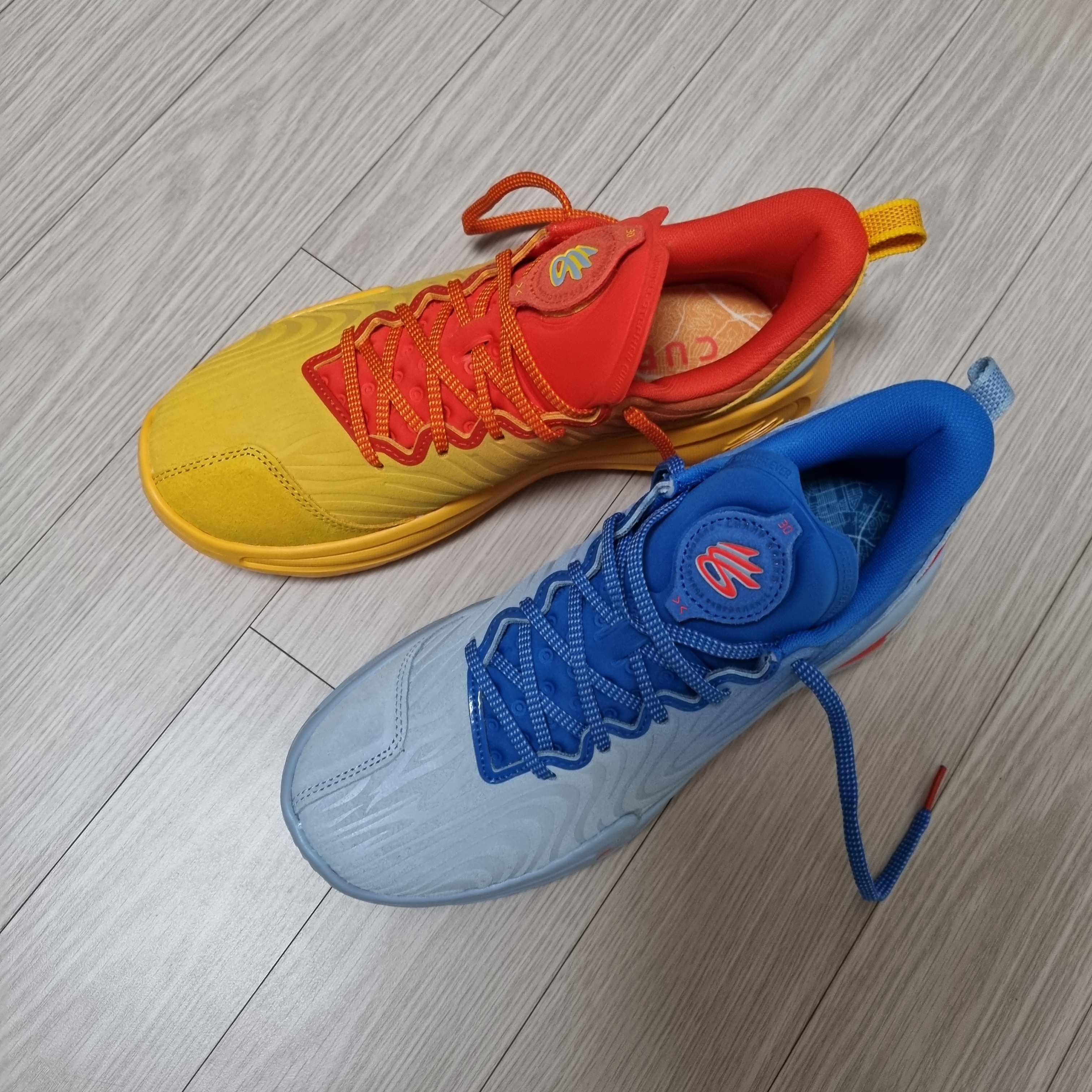 Under Armour Curry Flow 12 What The Bay Multi-Color 착용 스타일