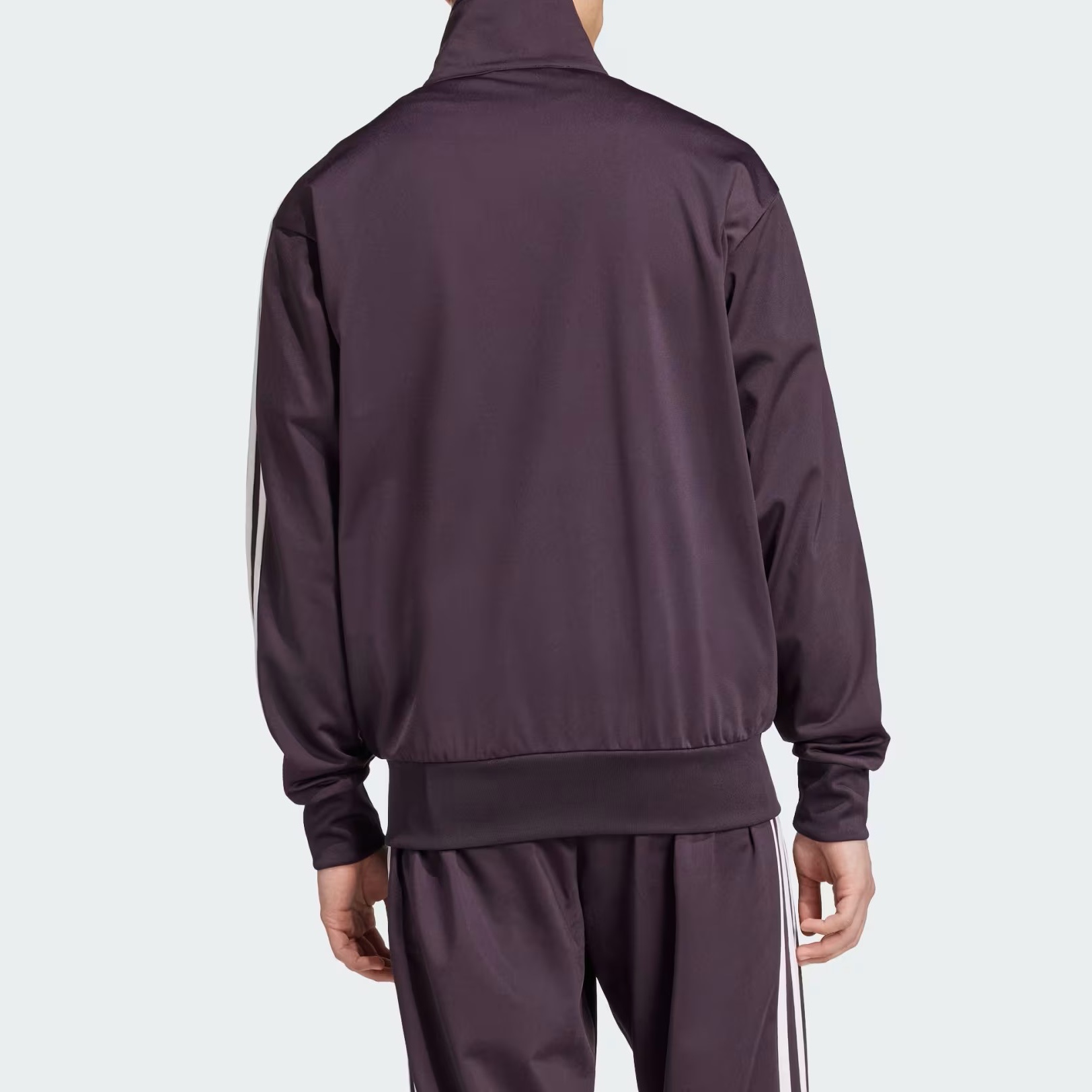 Adidas Adicolor Classic Firebird Track Top Aurora Black - US Sizing 착용 스타일 - 5
