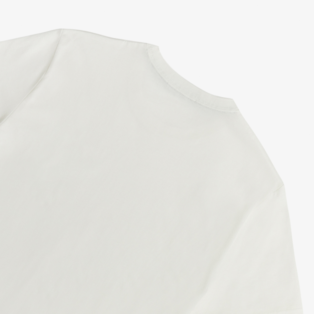 프레드페리 크루넥 티셔츠 스노우 화이트(Fred Perry Crew Neck T-Shirt Snow White) - 4