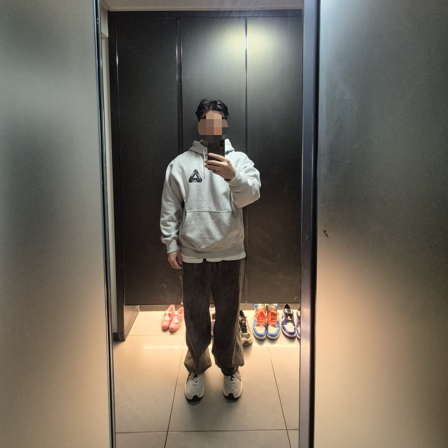Nike x Sacai VaporWaffle Royal Fuchsia 착용 스타일 - 9
