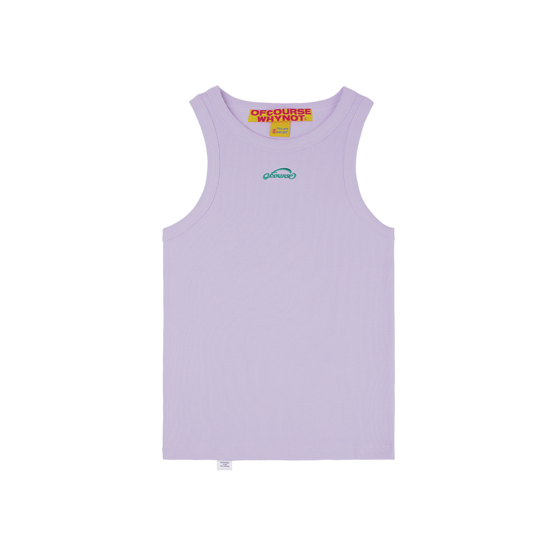 OW42TRF03_LP ofcoursewhynot Summer Vacation Sleeveless Top Light Purple