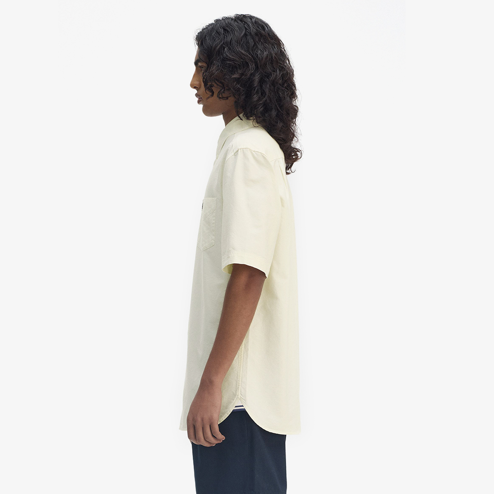 프레드페리 숏 슬리브 옥스포드 셔츠 에크루(Fred Perry Oxford Shirt Ecru) - 3