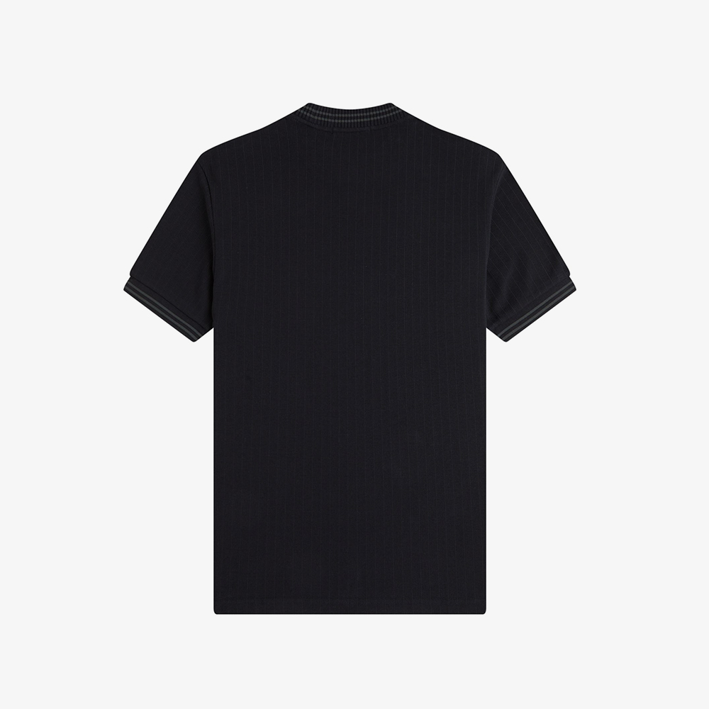 프레드페리 립 저지 티셔츠 블랙(Fred Perry Ribbed Jersey T-Shirt Black) - 6