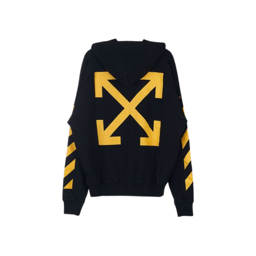 Off-White Caravaggio Diag Arrow Over Hoodie Black
