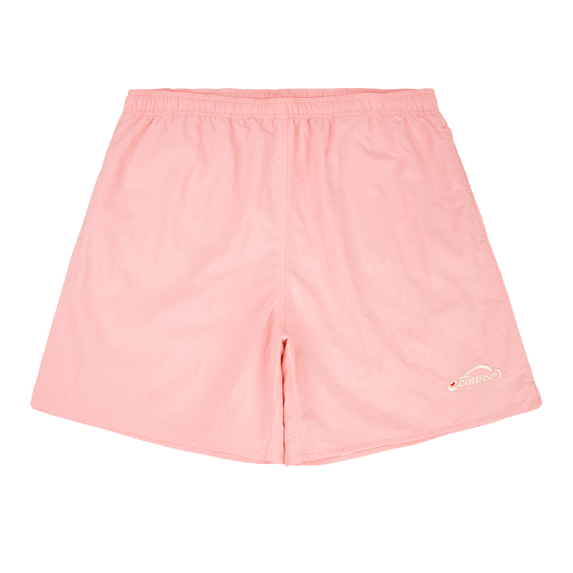 OW42PLU02 ofcoursewhynot Holy Moly Ribstop Nylon Shorts Pink