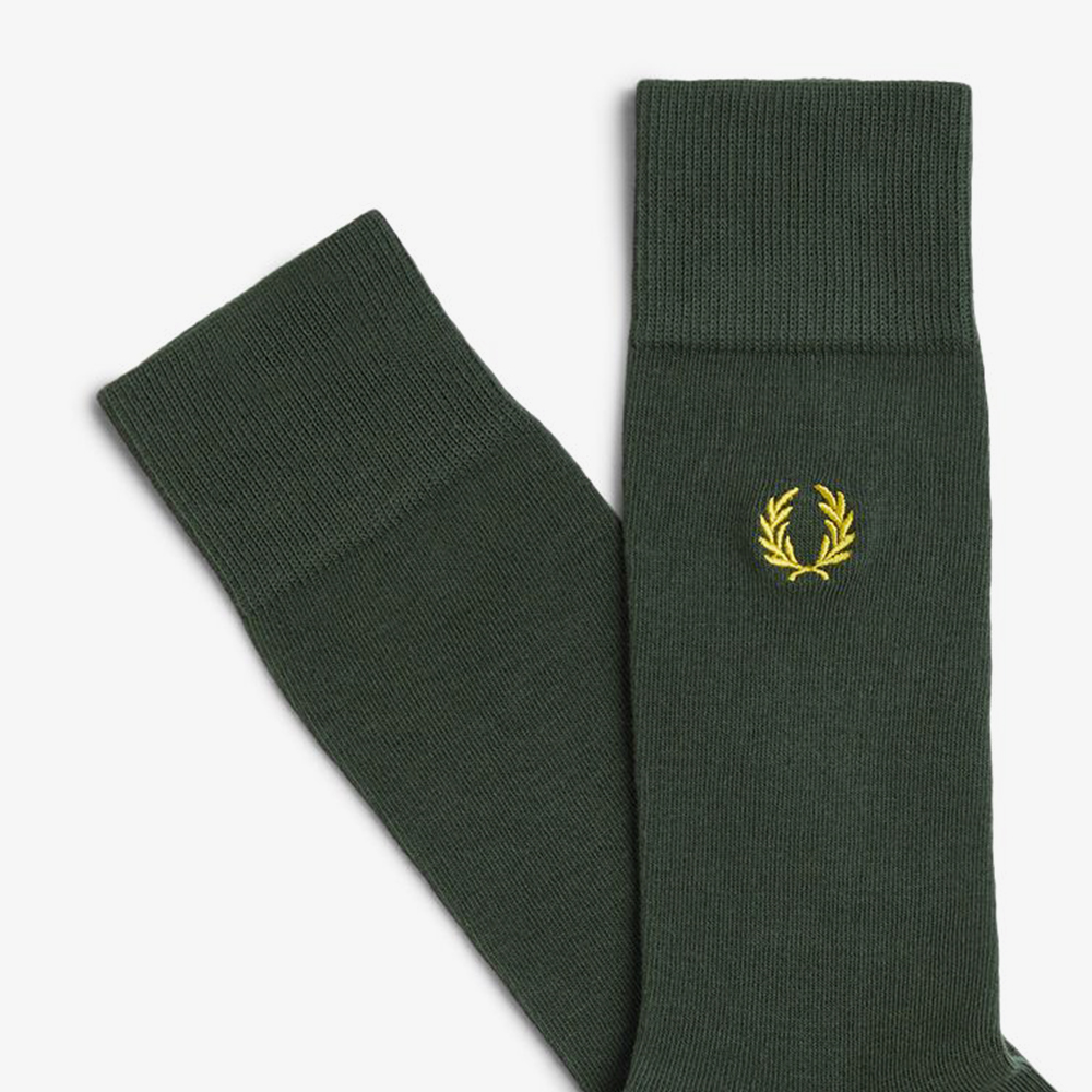 프레드페리 클래식 로렐 리스 삭스 코트 그린(Fred Perry Classic Laurel Wreath Sock Court Green) - 3