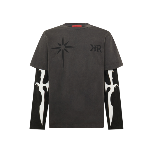 KM5BTSLKK02BK Kusikohc Layered Long Sleeve Black - 25SS