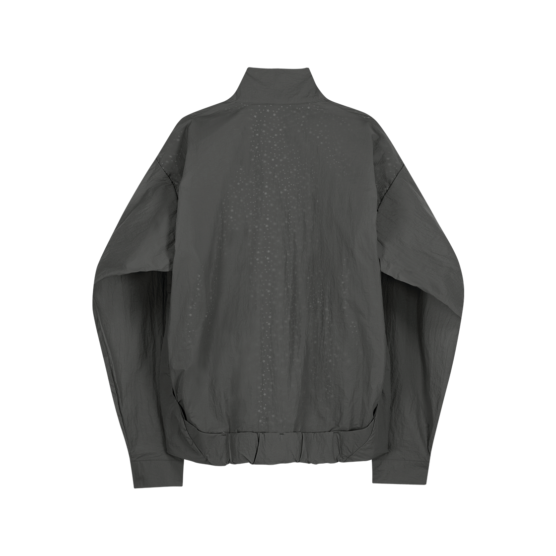 ◆ojos◆ Layered Sheer Blouson Charcoal 25SS-OT02-CC AFTERHOURS | Cropped trench leather jacket | Women's Leather