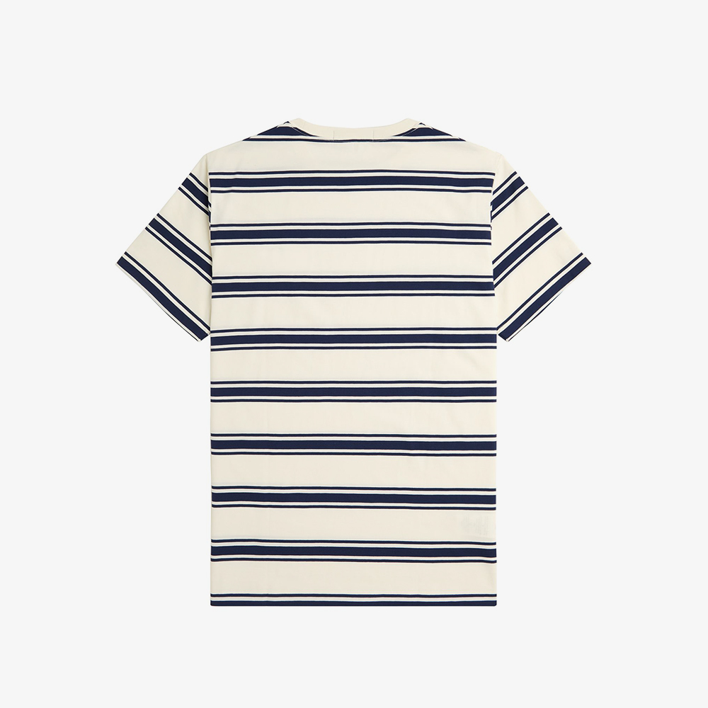 프레드페리 파인 스트라이프 티셔츠 에크루(Fred Perry Fine Stripe T-Shirt Ecru) - 6