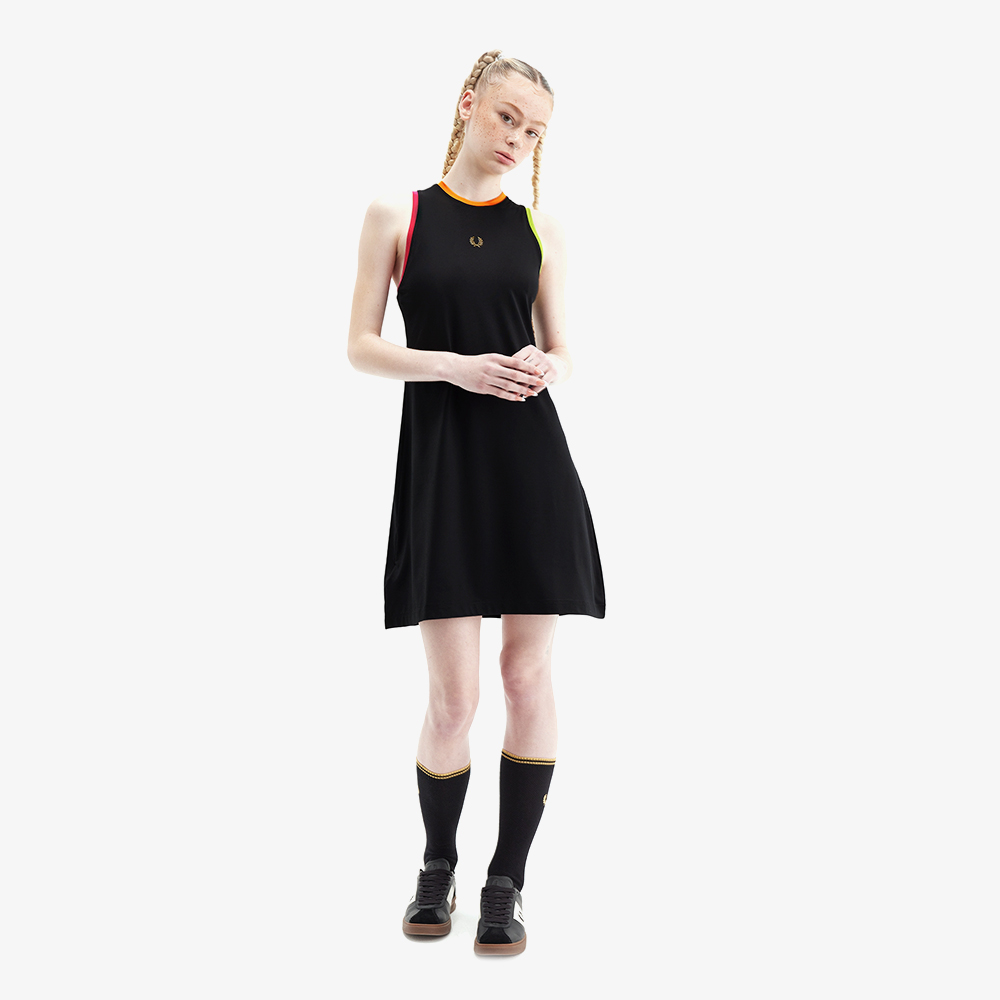 프레드페리 우먼즈 테니스 드레스 블랙(Fred Perry Womens Tennis Dress Black) - 5
