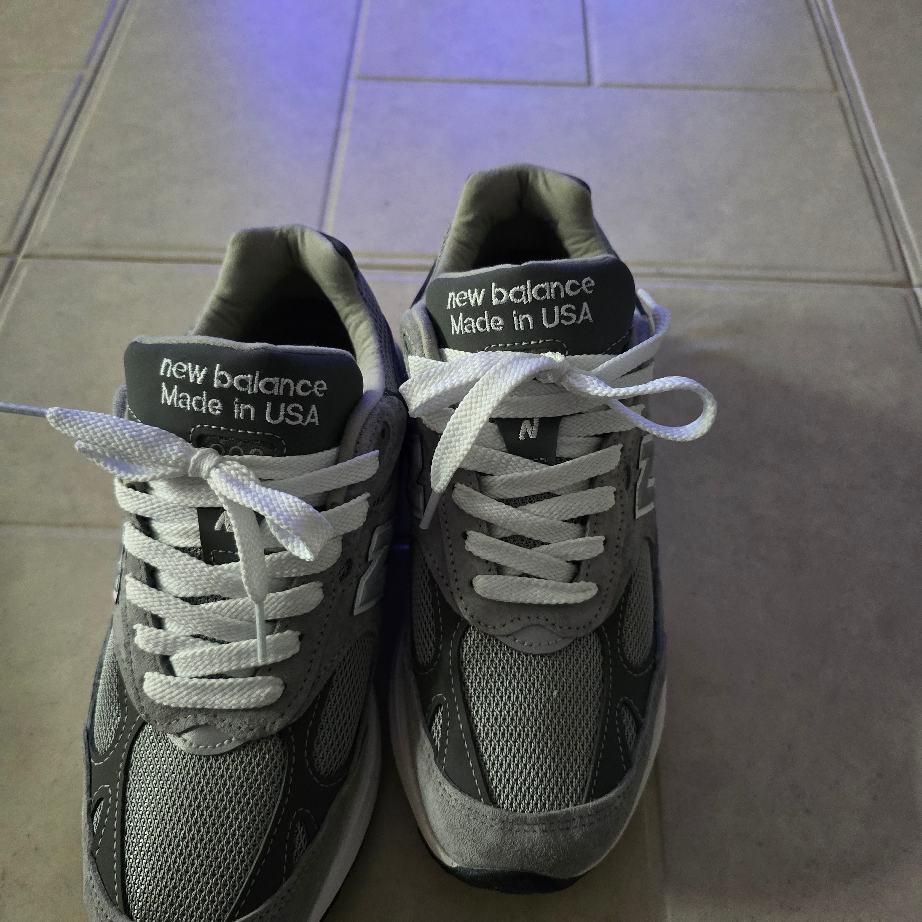 New Balance 993 Made in USA Grey - D Standard 착용 스타일