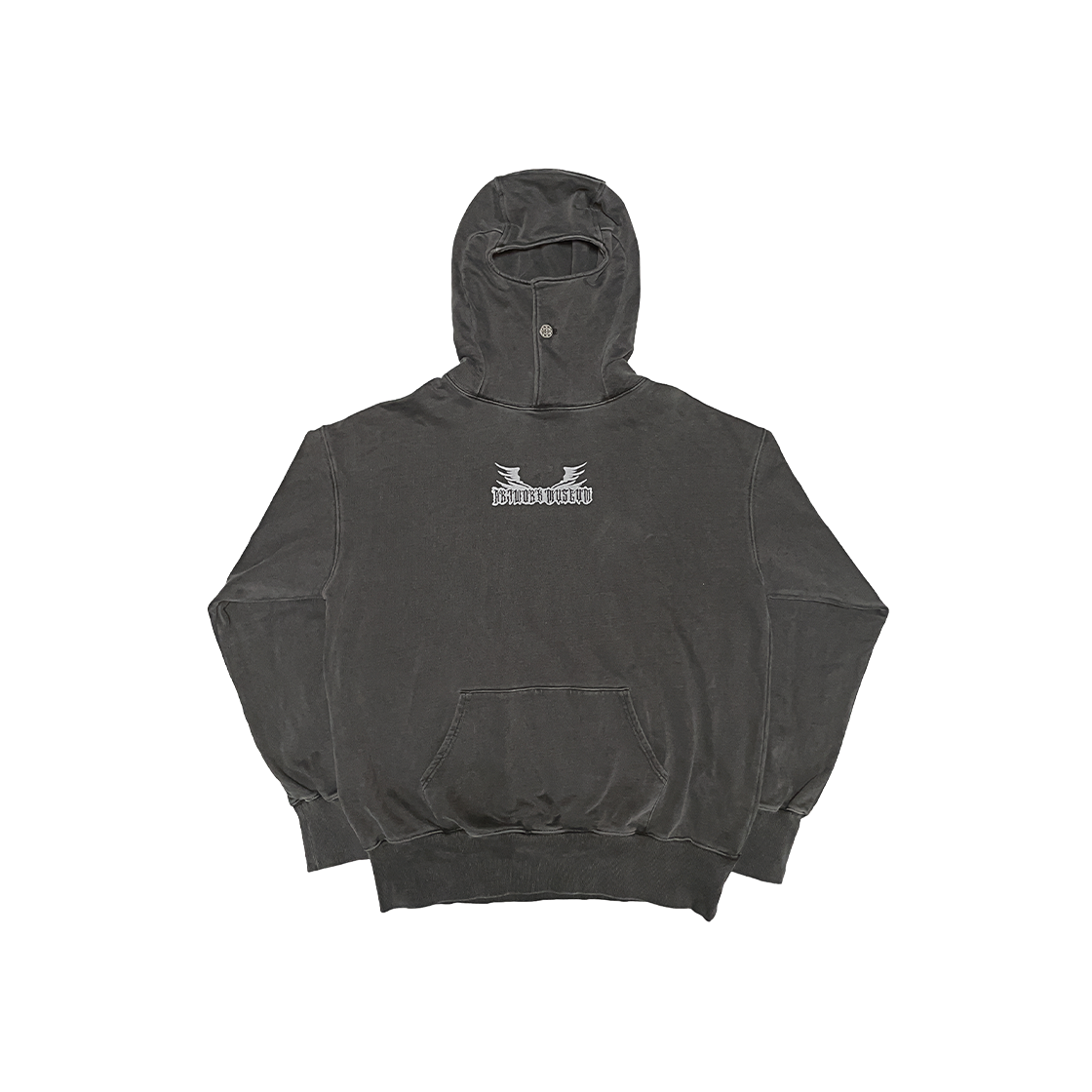 WH602_Ch Artwork Museum Wing Hoodie Charcoal