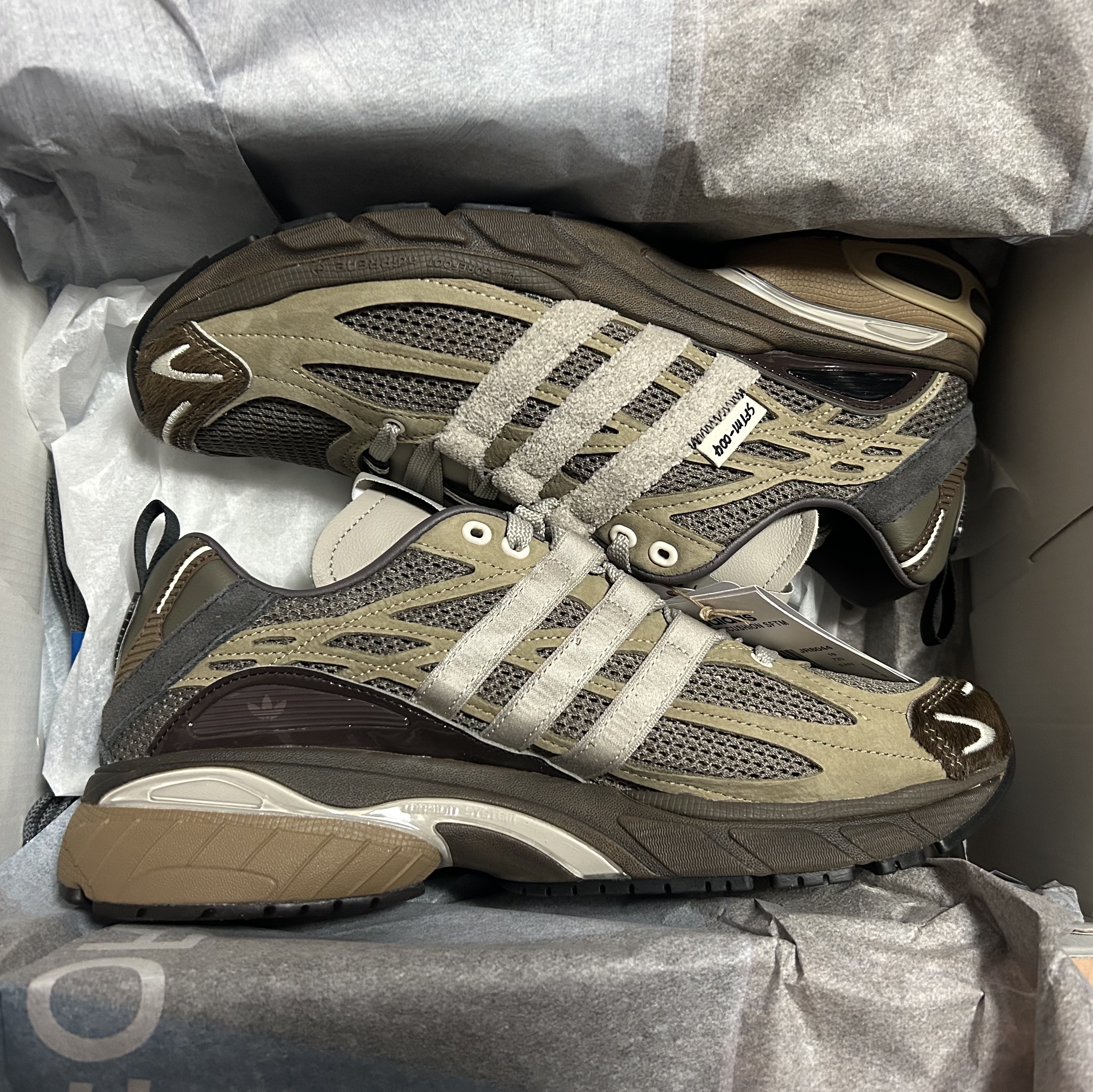 Adidas x Song for the Mute Adistar Cushion Simple Brown 착용 스타일 - 4