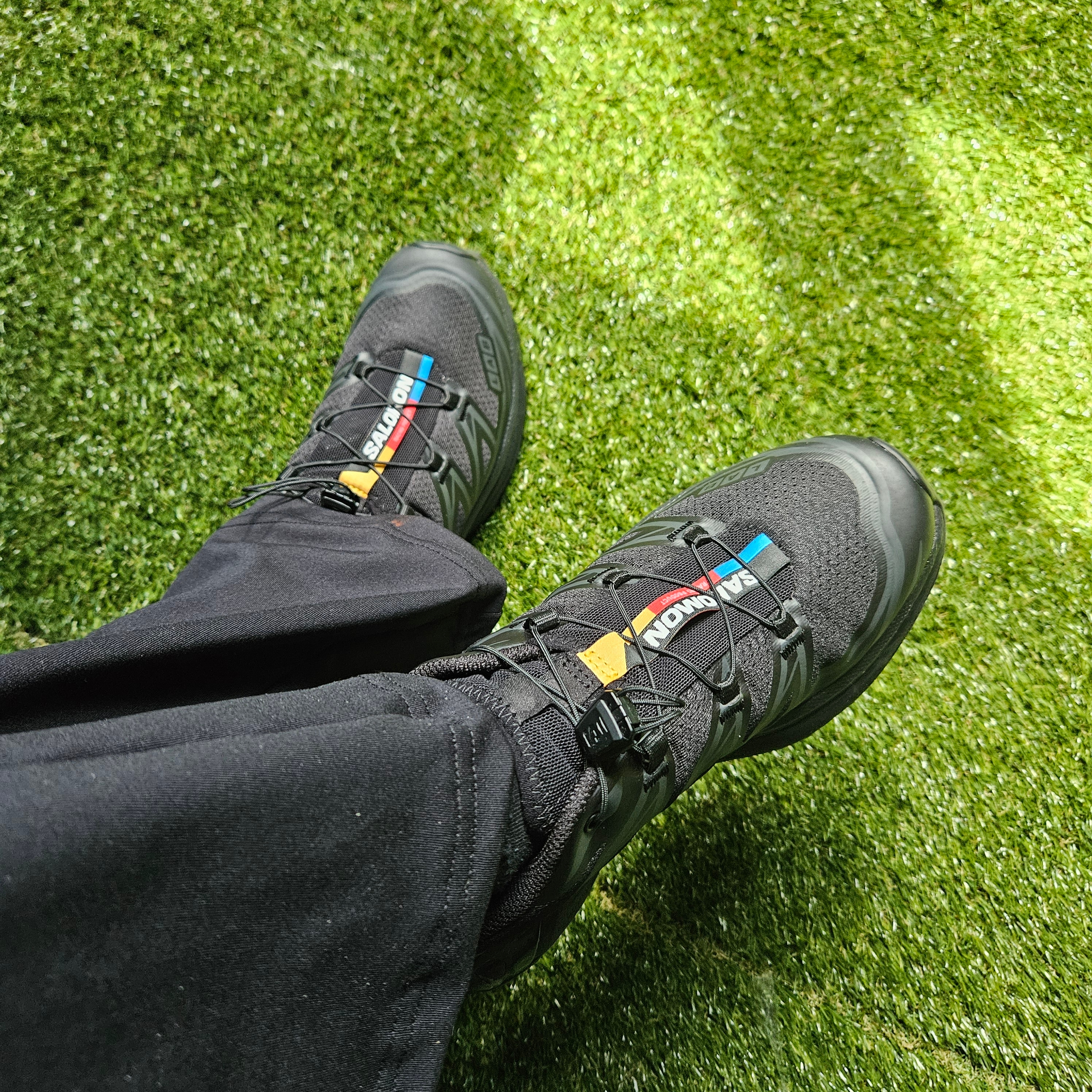 Salomon XT-6 ADV Black 착용 스타일 - 1