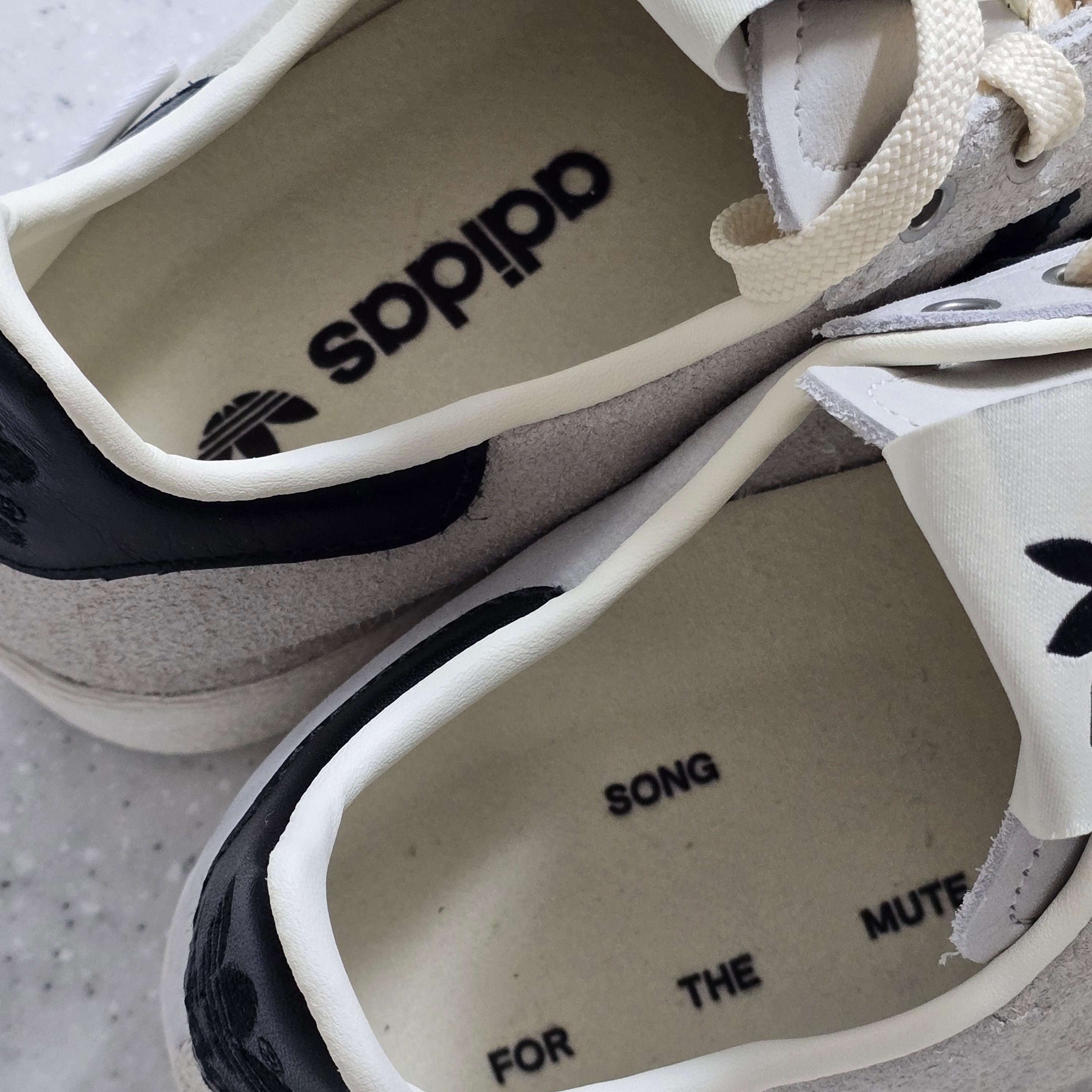 Adidas x Song for the Mute Superstar 82 Cream White Core Black 착용 스타일 - 2