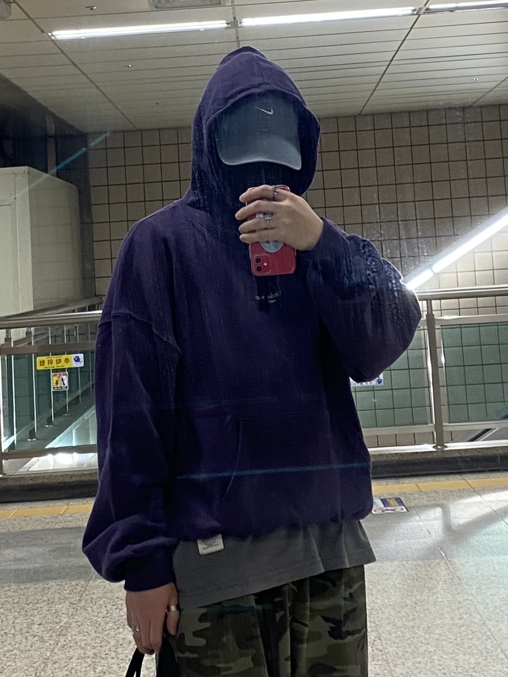 Undermycar Mu.09 Anti Fxxking Logo Play Oversized Hoodie Purple, Timberland Premium 6 inch Waterproof Boot Wheat Nubuck - Wide 착용 스타일 - 2
