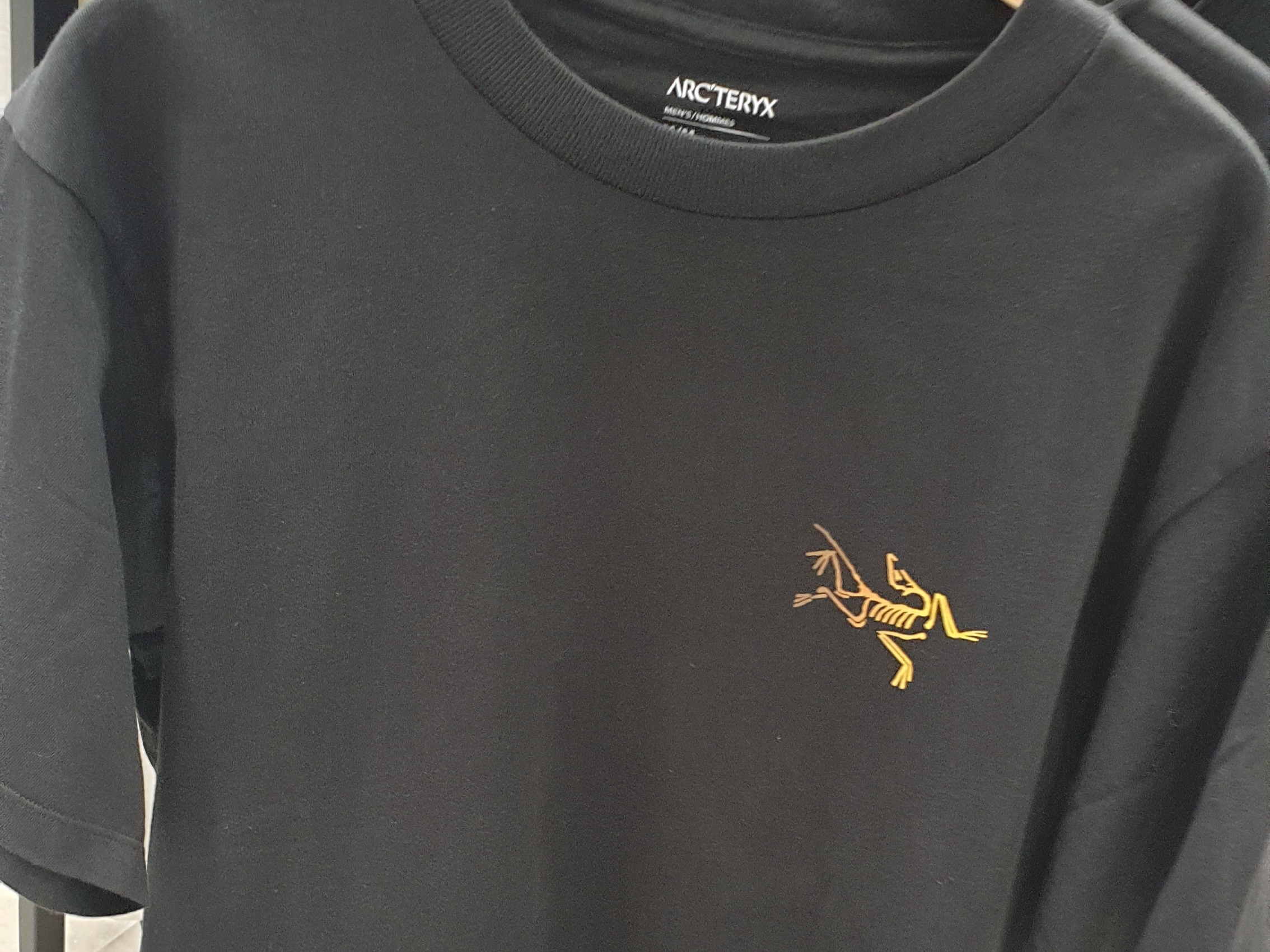 Arc'teryx Kragg Cotton Heatmap LS T-Shirt Black, Arc'teryx Kragg Cotton Heatmap LS T-Shirt White Light Multi 착용 스타일 - 6
