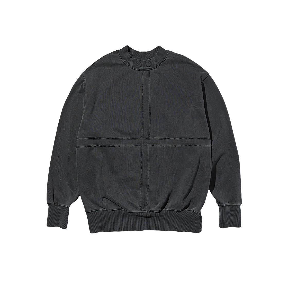 CSS503_Ch Artwork Museum Cross Sweatshirt Charcoal - 대표 이미지 #1