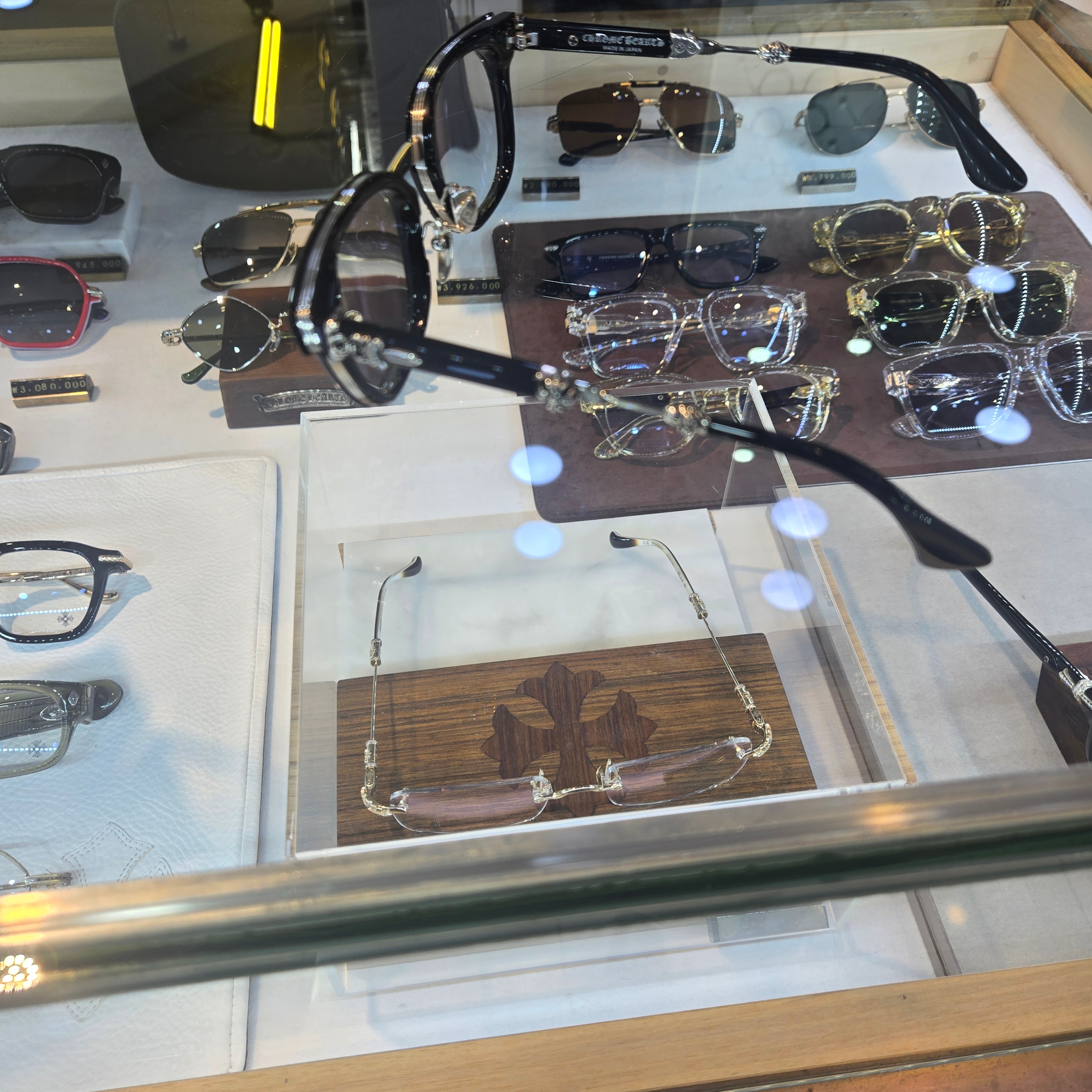 Chrome Hearts Duck Butter Black Shiny Silver 착용 스타일