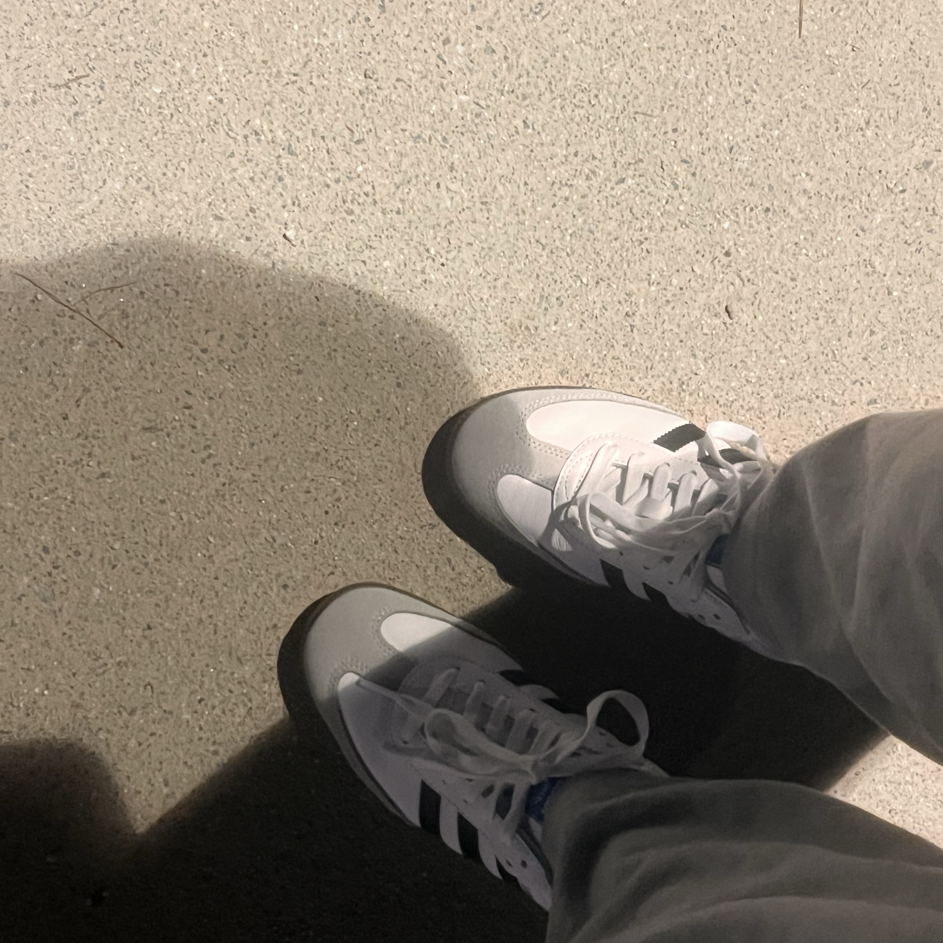 Adidas Samba OG Cloud White 착용 스타일