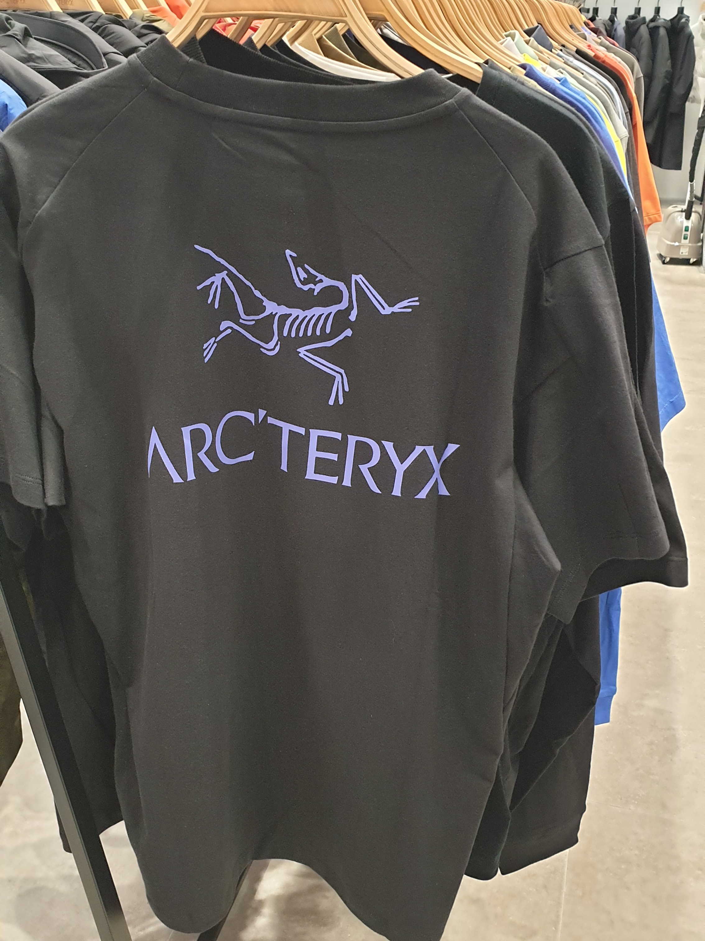Arc'teryx Kragg SL Cotton Bird Word SS T-Shirt Black Electra ์ฐฉ์ฉ ์คํ์ผ - 7